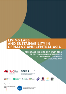 Living Lab and Sustainability Report Cover Page